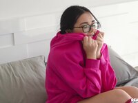 Big Naturals - Nerdy Girl Spies On Hot Guy - 02/28/2023