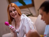 Lesbea - Coming home to vibrator and BFF - 03/25/2023