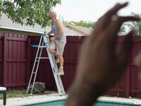 Sneaky Sex - Sucking Dick On The Ladder - 08/13/2023